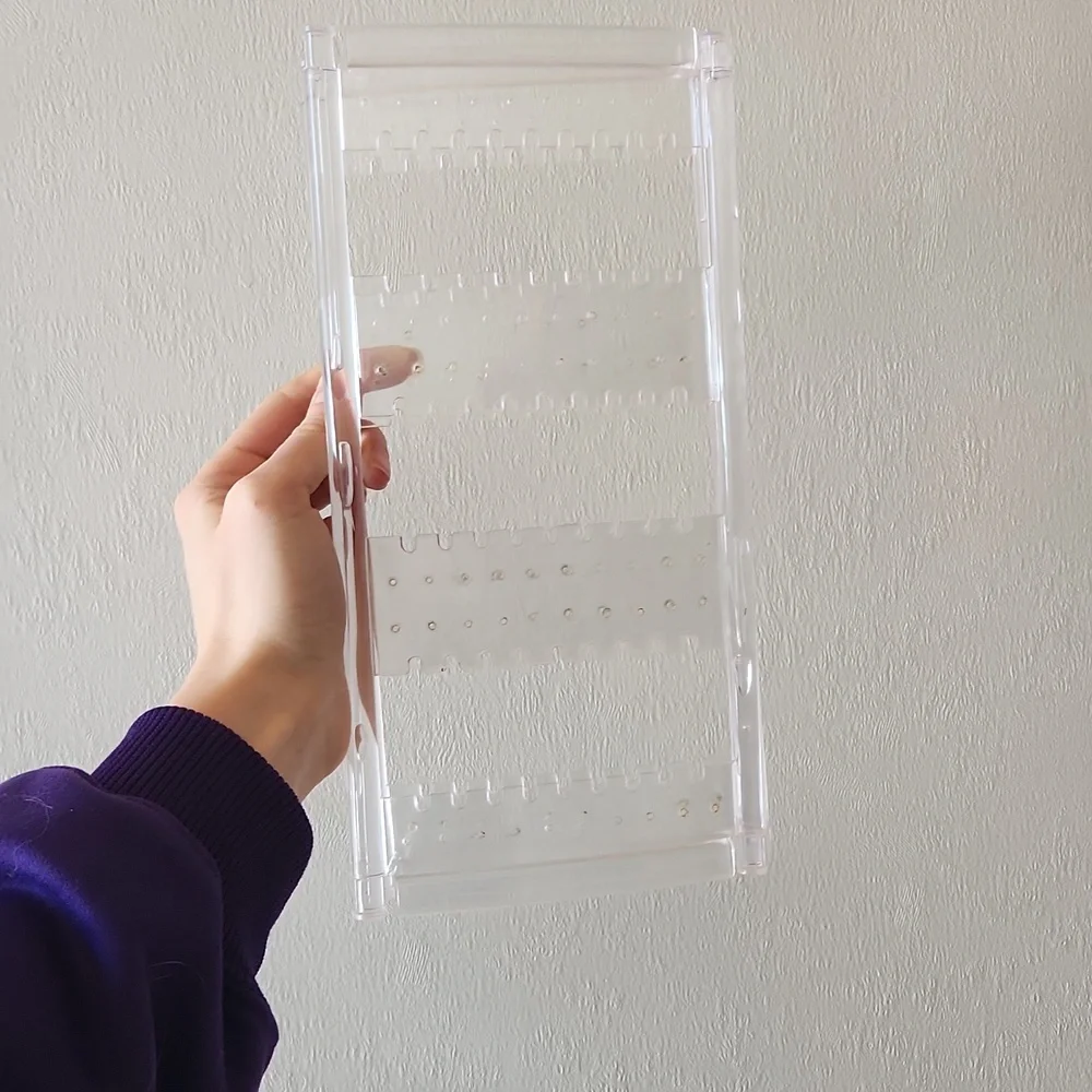 Clear Acrylic Jewlery Stand Holder Earring Stand Vanity Decor